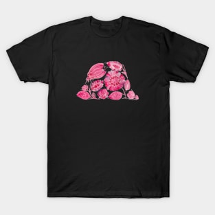 Pink Bucket Hat. Petrykivka Painting. UA ART. T-Shirt